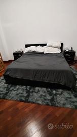 letto Ikea con materasso Emma (200x180)