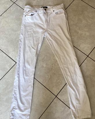 jeans bianchi modello skinny/slim/straight Xs