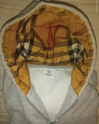 Felpa Burberry grigia