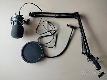 Microfono con presa USB