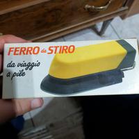 Ferro da stiro portatile a pile