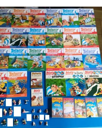 ASTERIX LIBRI FUMETTI VHS FIGURE PLASTOY KINDER