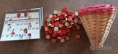 Gioco  Tombola della smorfia napoletana 