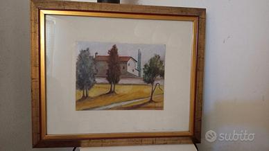  Quadro originale Marcello Meucci (1979) "Il Muro"