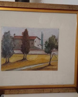  Quadro originale Marcello Meucci (1979) "Il Muro"