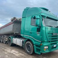 Stralis 500 + semirimorchio vasca ribal 10 gomme