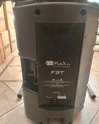 casse fbt Jmaxx 114 a e fbt Evomax 4 