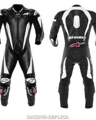 Tuta Alpinestars SUPERTECH R Black 48