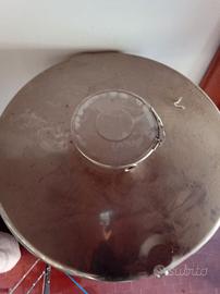 SERBATOIO DI ACCIAIO INOX VERTICALE  1000 LT