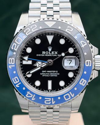 Rolex GMT Master 126710BLNR Jubilee Batman Batgirl
