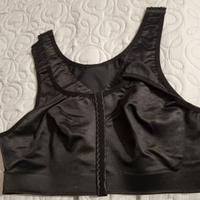 Reggiseno contenitivo post-operatorio nero