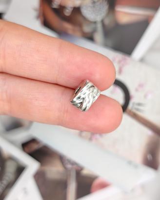 clip Pandora nastri intrecciati 