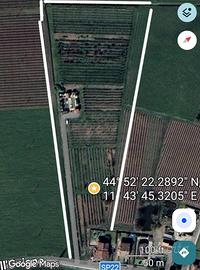 Terreno nudo seminativo 2,4 ettari Correggio (FE)
