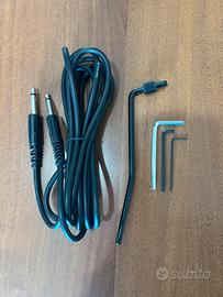 Cavo 3m + Leva + brugole per chitarra elettrica