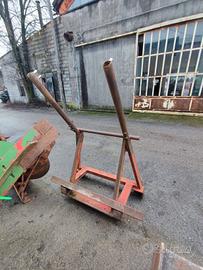 paranco per muletto, pala gommata o telescopico