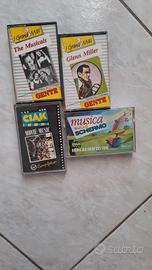 4 musicassette colonne sonore, musicals