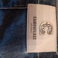jeans camouflage originali taglia 48