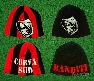 berretto ultras Milan curva sud double-sided