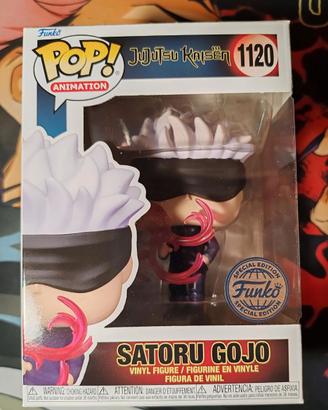 Funko Pop SATORU GOJO (Red Tech) n. 1120