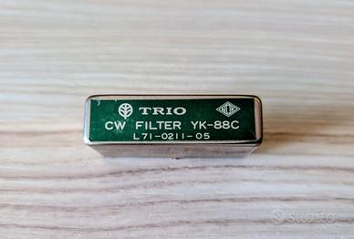 Kenwood YK-88C / Filtro CW 500 HZ / Radioamatori