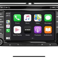 AVISON Autoradio Navigatore per VW Seat e Skoda 7"