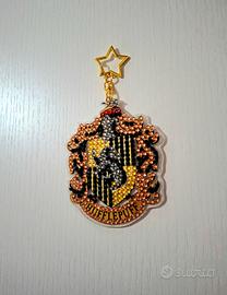 portachiavi Tassorosso fatto a mano 