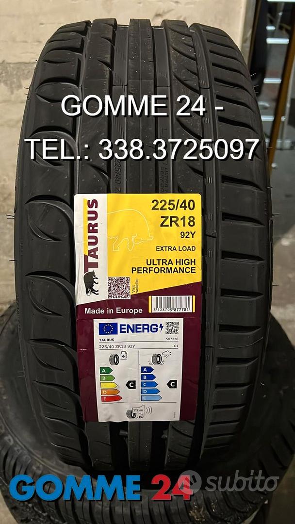 Subito - GOMME 24 - Pneumatici estivi 225 40 18 Taurus By Michelin -  Accessori Auto In vendita a Brescia