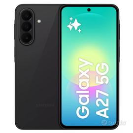 SAMSUNG GALAXY A27 BLACK 5G 128 GB 6 GB NUOVO