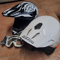 casco da cross e trial 