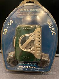 Stereo cassette player walkman Majestic nuovo