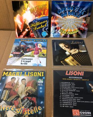 CD VARI MUSICA DA BALLO LISCIO ETC.