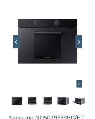 Forno elettrico 50 L Classe A+ Grafite