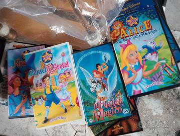 vhs delle più belle fiabe 