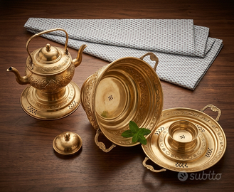 Set in Ottone - Artigianato e Design Vintage