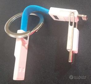Cavetto multi ricarica da USB C a MicroUSB+iPhone