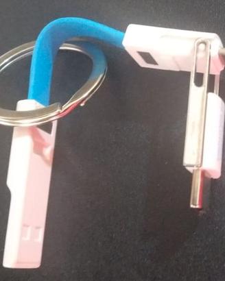 Cavetto multi ricarica da USB C a MicroUSB+iPhone