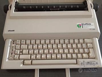 Macchina da scrivere OLIVETTI PT 505