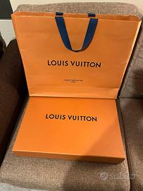 Scatola e busta luis Vuitton