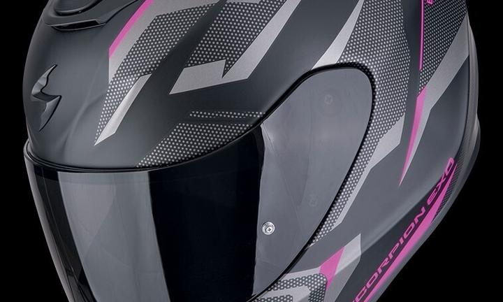 Casco integrale Scorpion exo 391 AXXO ROSA NERO