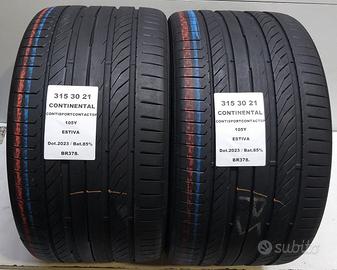 2 gomme 315 30 21 continental br378