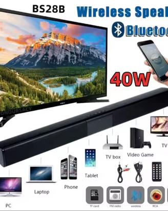 Soundbar bluetooth speaker nuovo