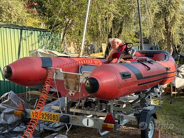 Gommone Lomac 450 con carrello