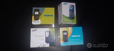 telefoni nuovi mai usati da collezione.  per inten