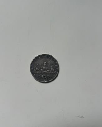 Moneta d'Argento 500 Lire