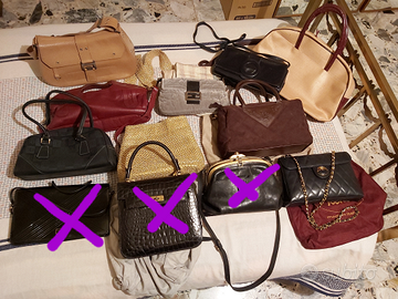Borse da donna, alcune griffate
