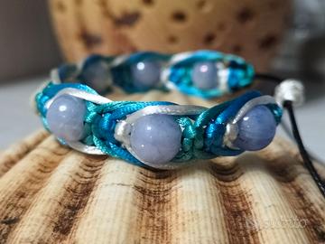 Bracciale Shamballa Angelite