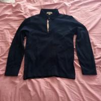 polo manica lunga brand burberry