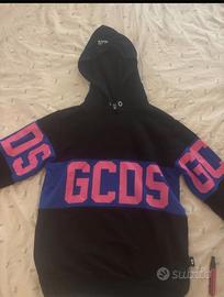 Felpa GCDS rosa e blu