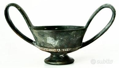 Tazza Biansata picena in ceramica
