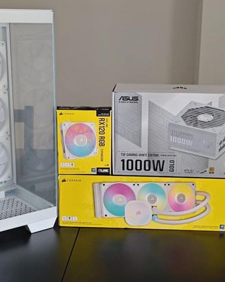 Componenti PC Gaming AM5 Full White + Assemblaggio